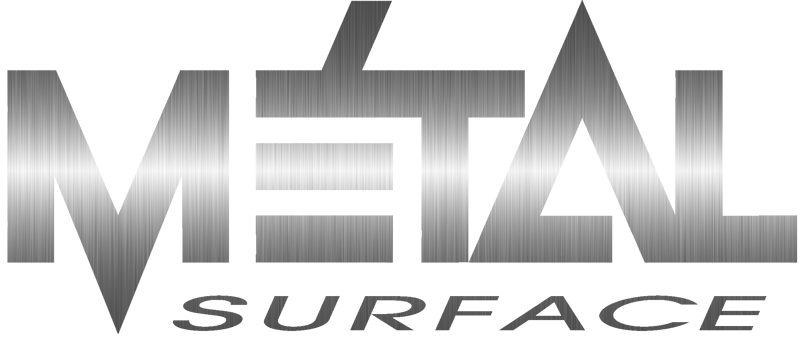 Logo Métal Surface chromé